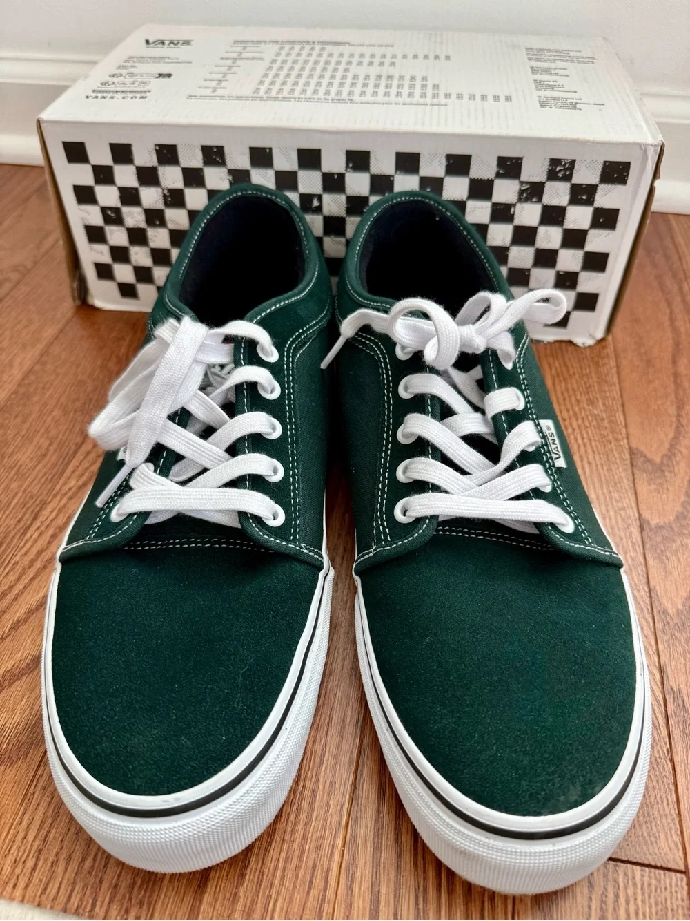 NEW - Vans Men's Dark Forest Canvas Chukka Low-Top Sneakers, 11.5